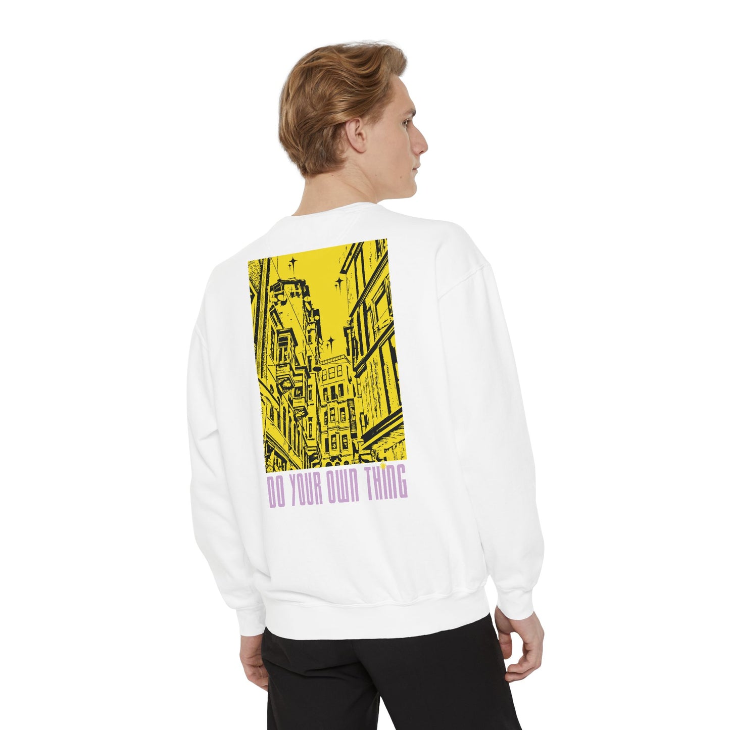 Unisex Garment-Dyed Sweatshirt